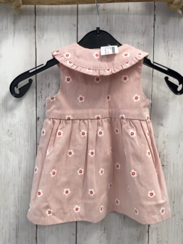 Sergent Major  Kleid  Gr. 68  rot weiße Streifen Kragen mit Rüschenbund 