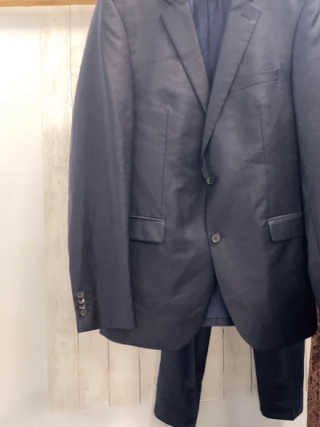 2 teiliger Joop  Anzug  Gr. 98  dunkelgrau blaue Streifen Finch-Brad 