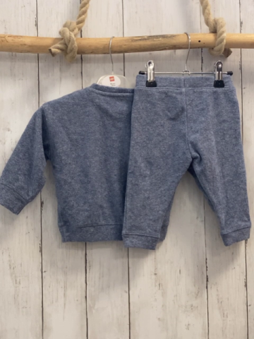 2tlg S´Oliver  Pullover + Leggings  Gr. 68  hellblau Frottee Fuchskopf 