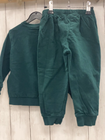 2tlg Pullover + Jogginghose Gr. 86  grün Donald Duck Goofy