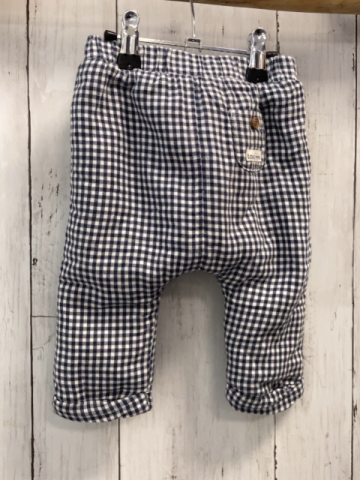 sergent Major Hose Gr. 68  blau weiß kariert gefüttert