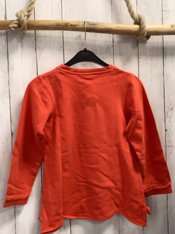 Bob der Bär  Pullover  Gr. 128  orange Flamingos Schleifen