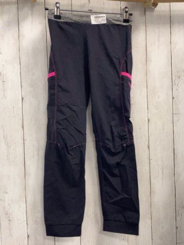 CMP  Funktionshose  Gr. 128  dunkelgrau pink Applikationen + Nähte grauer Bund 