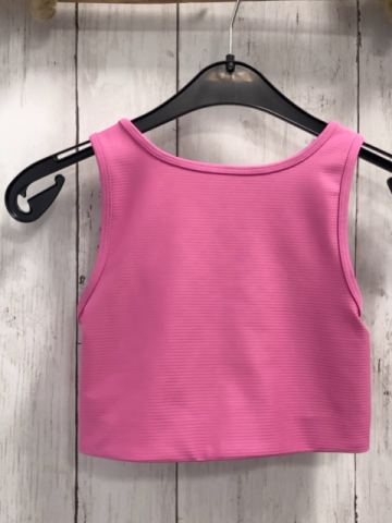 Zara  Sportbustier  Gr. 128  pink Rippen 