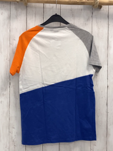 Vingino T-Shirt  Gr. 158/164  weiß blau grau orange 