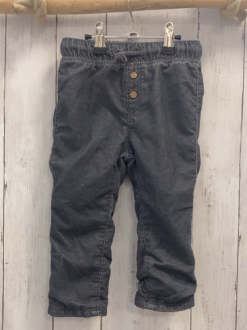   Hose  Gr. 86  grau  Kord gefüttert 