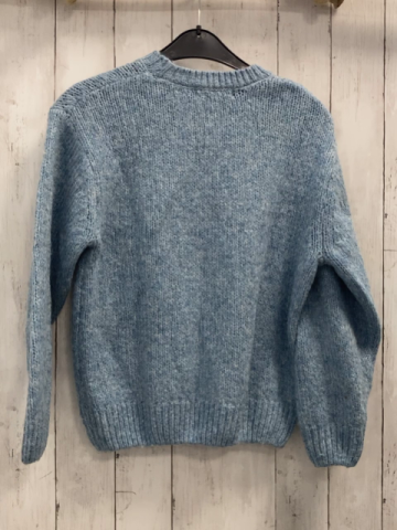 Zara  Pullover  Gr. 152  hellblau grau meliert Strick