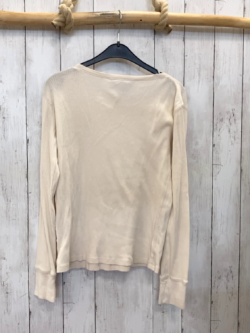 Ralph Lauren  Pullover  Gr. 152  beige Rippen Rüschen 