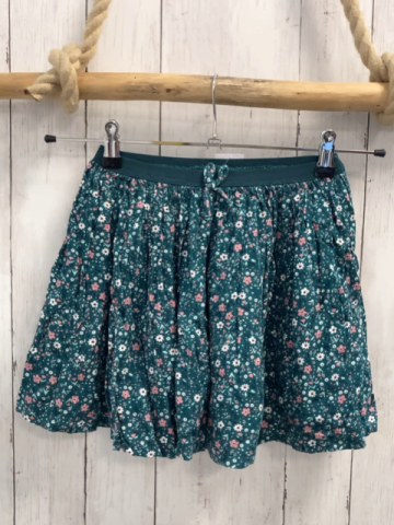 Staccato  Rock Gr. 116  grün bunte Blumen 