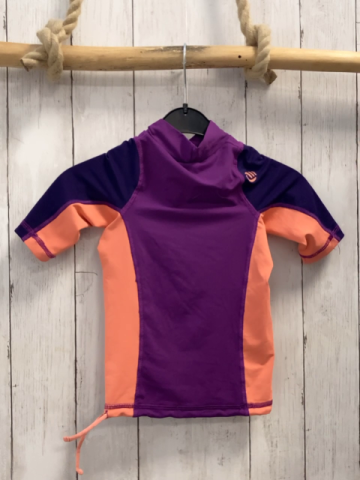 Decathlon  UV-Schutzshirt  Gr. 110  lila orange 