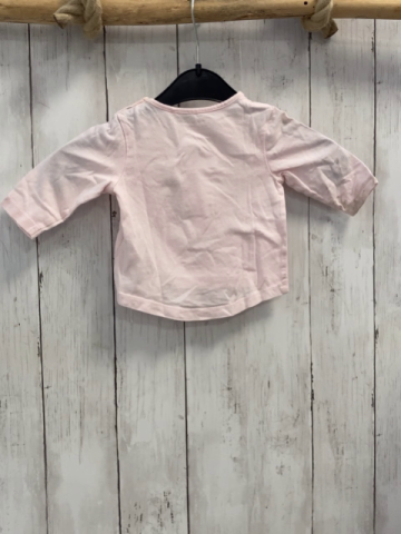 Esprit  Langarmshirt  Gr. 62  rosa Eule 