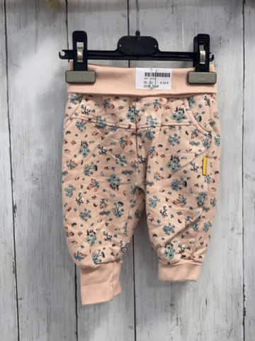 Steiff  Jogginghose  Gr. 62  lachs Blumen 