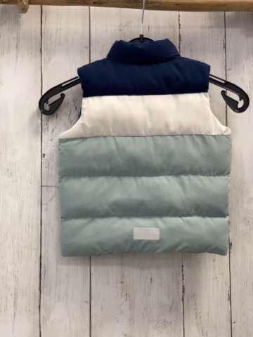   Weste Gr. 74  blau weiß mint