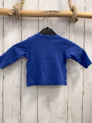 Tom Tailor  Langarmshirt  Gr. 62  blau Hund mit Sprechblase 