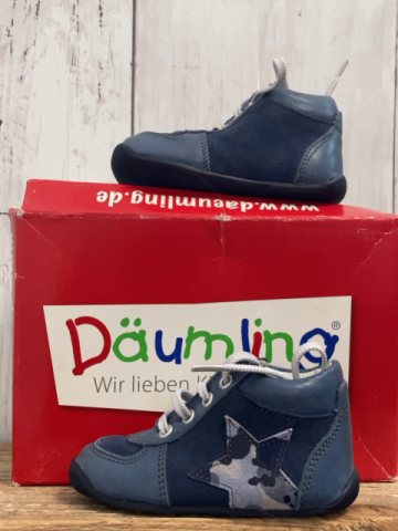 Däumling Schuhe Gr. 18  blau 