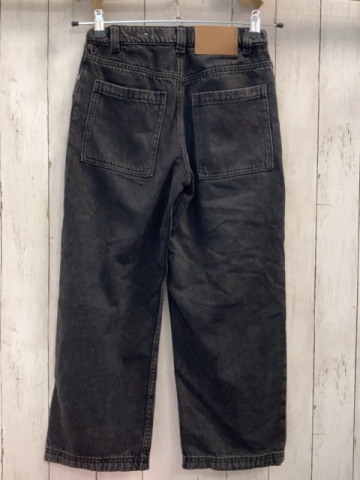 Zara  Hose  Gr. 140  dunkelgrau Jeans Bund verstellbar 