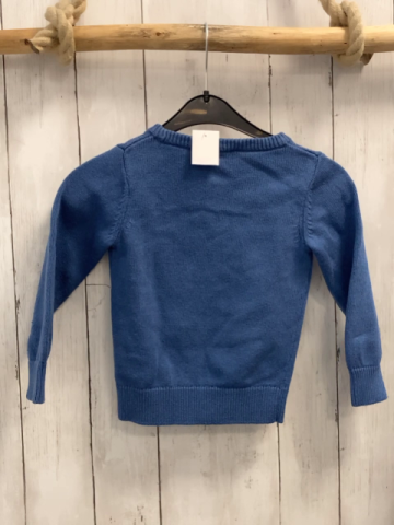   Pullover  Gr. 92  hellblau Strick oliv Plüschdino mit bunten Stacheln 