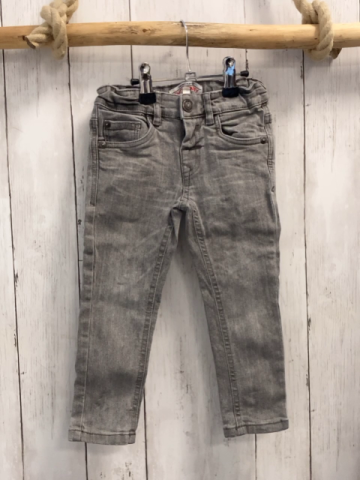   Hose  Gr. 92  grau Jeans Bund verstellbar 