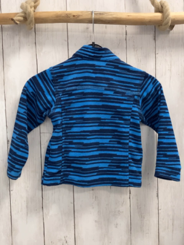 Columbia  Fleecejacke  Gr. 98  blau hellblaue Streifen 