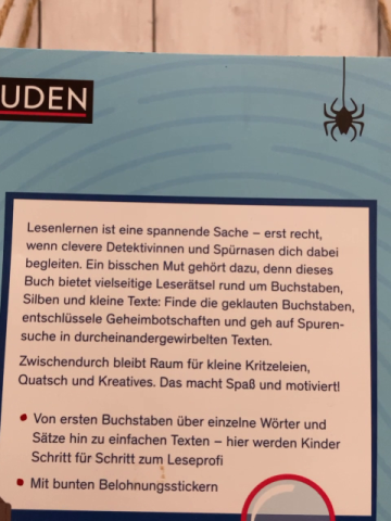 Duden  Kreativheft  Leserätsel für mutige Kinder 