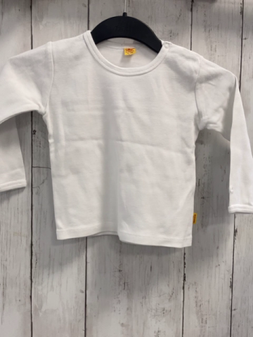 Steiff  Langarmshirt  Gr. 74  weiß 
