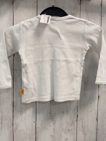 Steiff  Langarmshirt  Gr. 74  weiß 