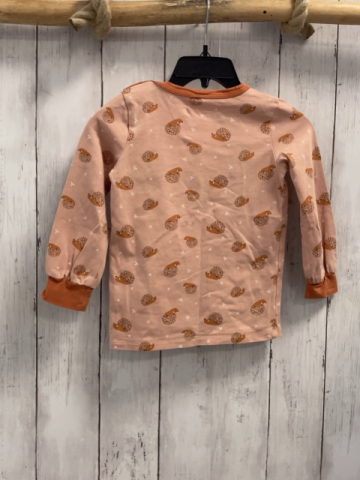 Fred´s World  Langarmshirt  Gr. 86  lachs Igel 