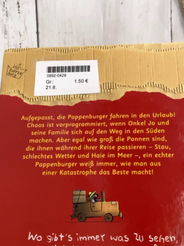   Buch Die Pappenburger Ab in den Süden 