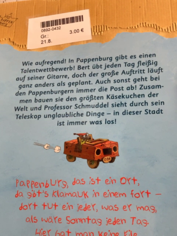   Buch Die Pappenburger Neues aus Pappenburg