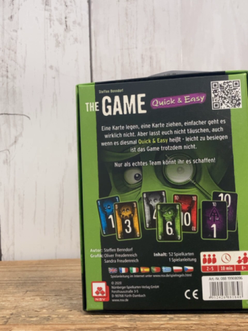  Kartenspiel The Game