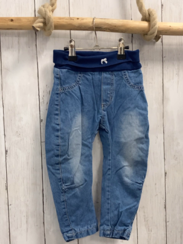 Eat Ants  Hose  Gr. 86  blau Jeans gefüttert blauer Strickbund 