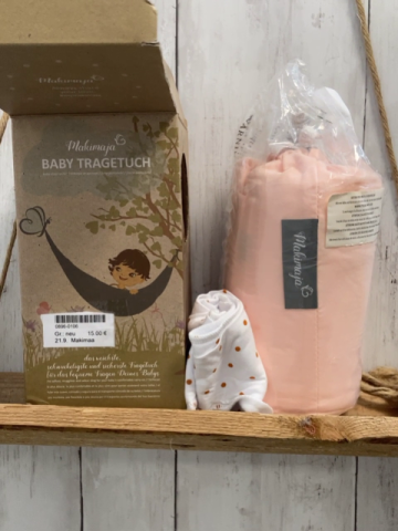Makimaja  Babytragetuch  rosa im Karton 