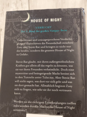 House of Night Buch Band. 6: Versucht 