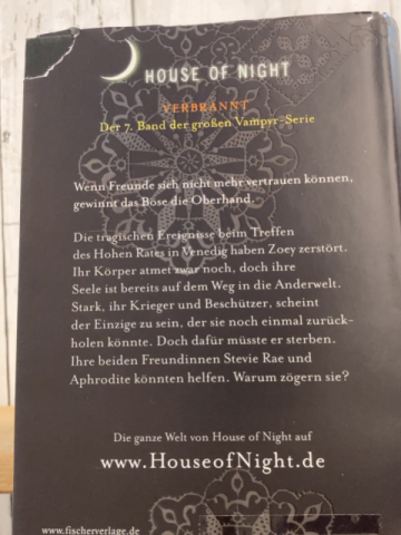 House of Night Buch Band. 7: Verbrannt 