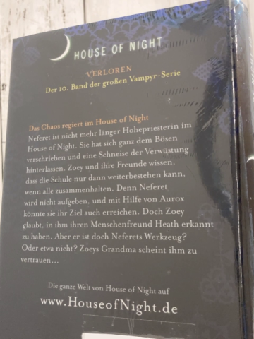 House of Night Buch Band. 9: Verloren 
