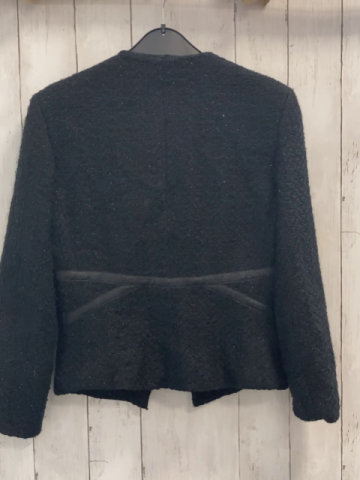 Mexx Blazer Gr. 38  schwarz Glitzerfäden