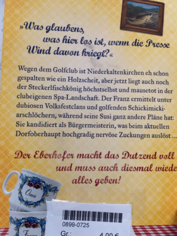  Taschenbuch  Steckerl-Fisch-Fiasko 