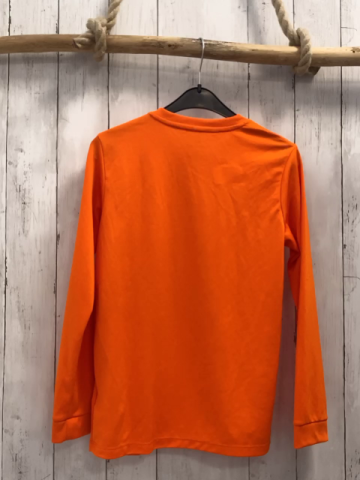 Nike Sportshirt Gr. 140  orange schwarzes Logo