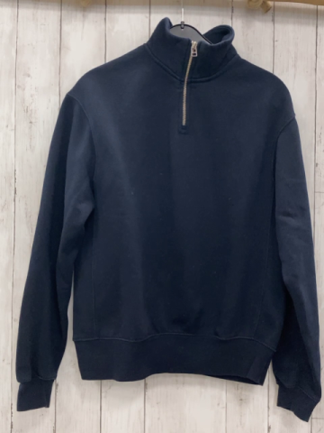 Zara  Pullover  Gr. 158/164  blau Reißverschluss 