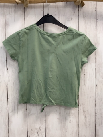 H&M  T-Shirt  Gr. 110  mint Hedwig goldene Schrift Besen 