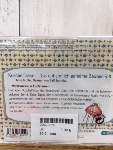 neu CD Kuschelflosse