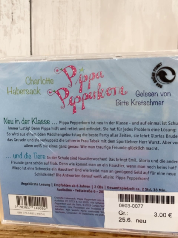 neu CD Pippa Pepperkorn
