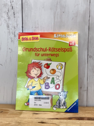 neu Kreativheft Grundschul-Rätselspaß für unterwegs