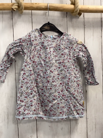 Steiff  Kleid  Gr. 80  hellblau Blumen 