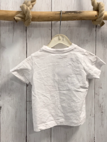 Jacadi  T-Shirt  Gr. 68  weiß hellblauer Hund mit rotem Ball