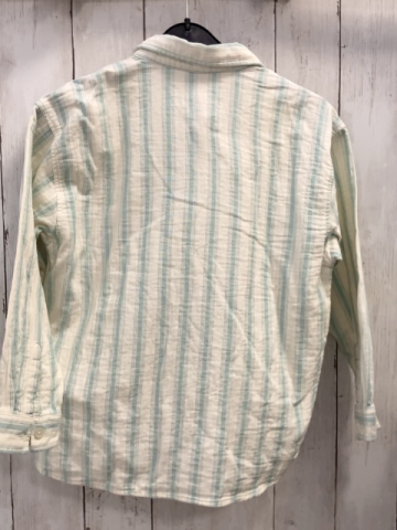 Waikiki  Hemd  Gr. 122/128  creme mint Streifen 