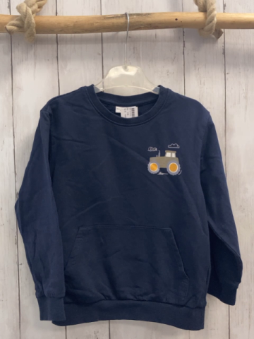 name it Pullover Gr. 116  blau Traktor
