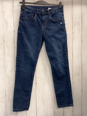 Zara  Hose  Gr. 152  blau Jeans Bund verstellbar  