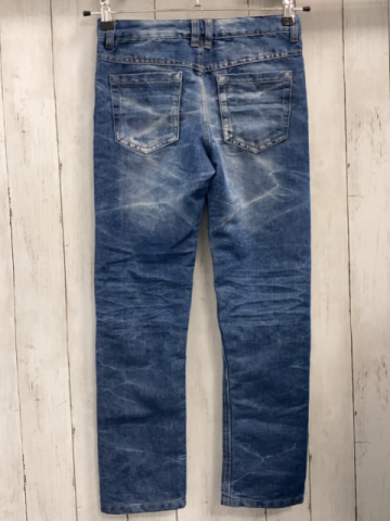   Hose  Gr. 152  blau Jeans Bund verstellbar  