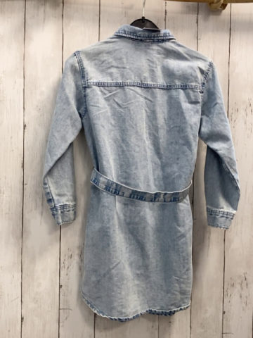H&M  Kleid  Gr. 128  blau Jeans 